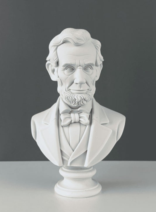 Abraham Lincoln Bust Statue, 27cm - 10.6"