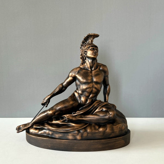 Dying Achilles Statue, 25cm - 10 in