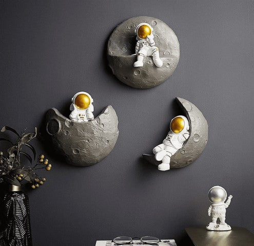 Astronaut Wall Sculpture, Nursery Decor