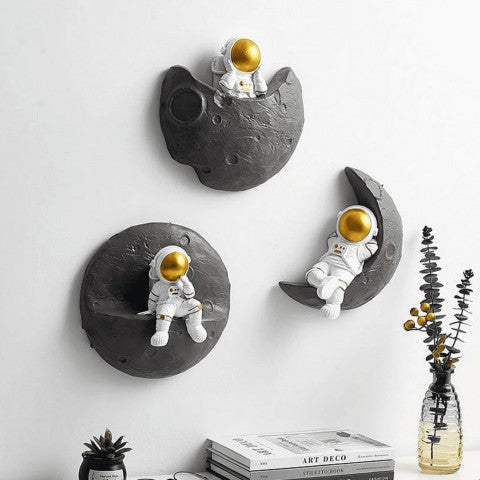 Astronaut Wall Sculpture, Nursery Decor