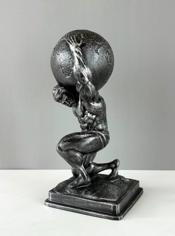 Atlas Bust Statue, 30cm - 12 in