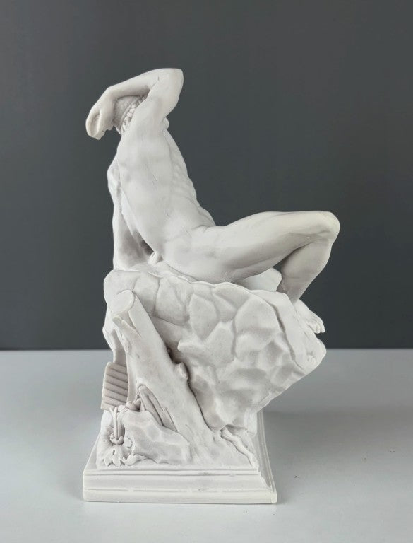 Barberini Faun - Drunken Satyr Statue, 24 cm - 9.5 in