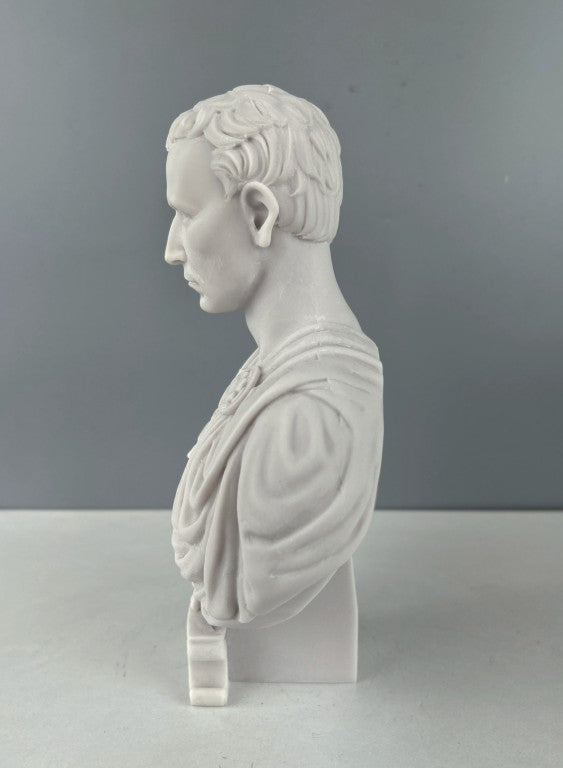 Julius Caesar Bust Statue, 25 cm - 9.8 in