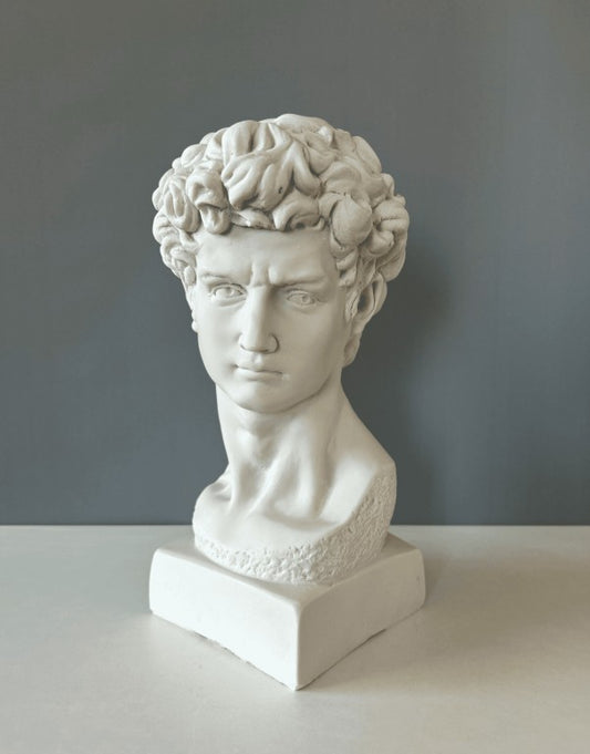 David Bust Statue, 33 cm - 13 in