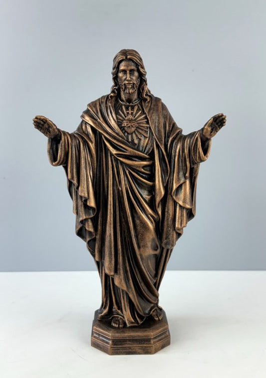 Jesus Bust Sculpture, 30cm - 11.8 in