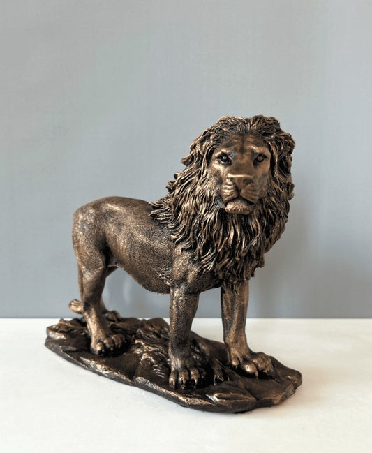 Lion Sculpture, 33 cm - 13 in