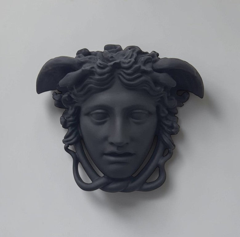 Medusa Wall Sculpture, 23 cm - 9 in
