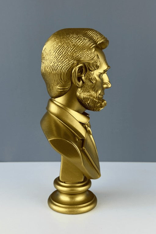 Abraham Lincoln Bust Statue, 27cm - 10.6"