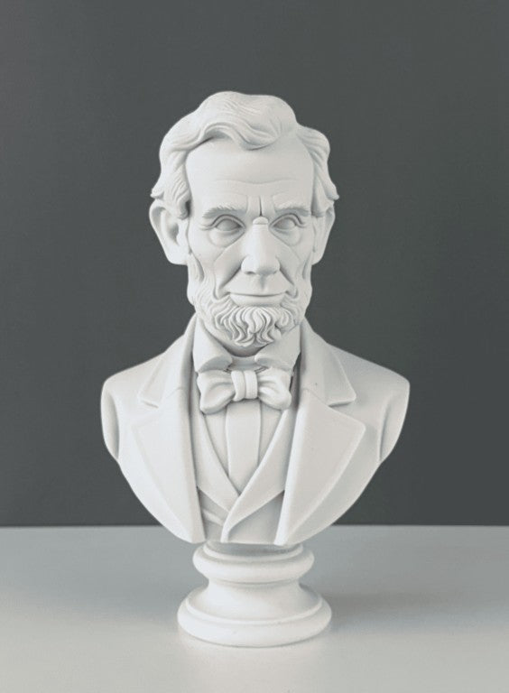 Abraham Lincoln Bust Statue, 27cm - 10.6"