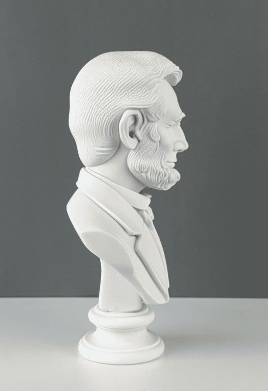 Abraham Lincoln Bust Statue, 27cm - 10.6"