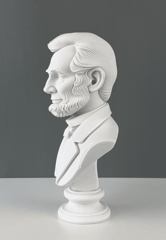 Abraham Lincoln Bust Statue, 27cm - 10.6"