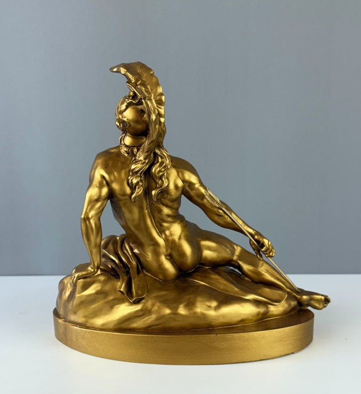 Dying Achilles Statue, 25cm - 10 in