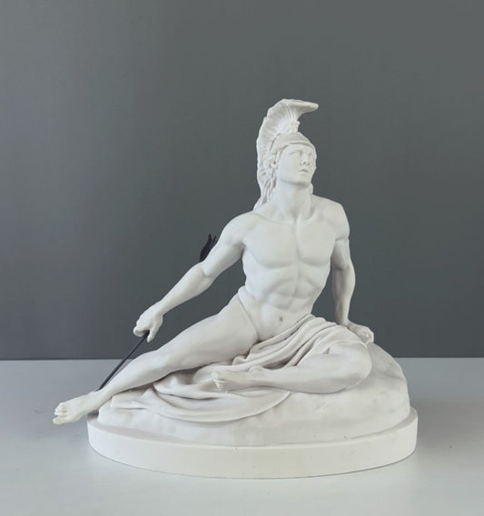 Dying Achilles Statue, 25cm - 10 in