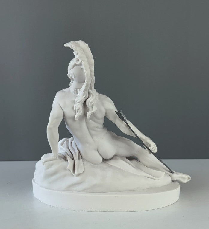Dying Achilles Statue, 25cm - 10 in