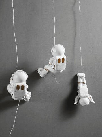 Astronaut Wall Climbing Sculpture, Nursery Decor