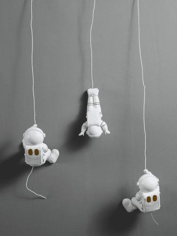 Astronaut Wall Climbing Sculpture, Nursery Decor