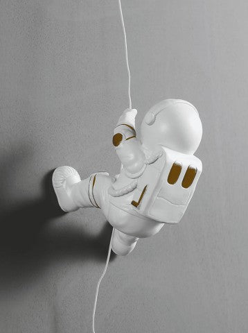 Astronaut Wall Climbing Sculpture, Nursery Decor