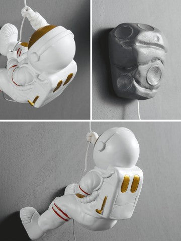 Astronaut Wall Climbing Sculpture, Nursery Decor
