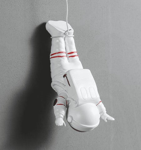 Astronaut Wall Climbing Sculpture, Nursery Decor