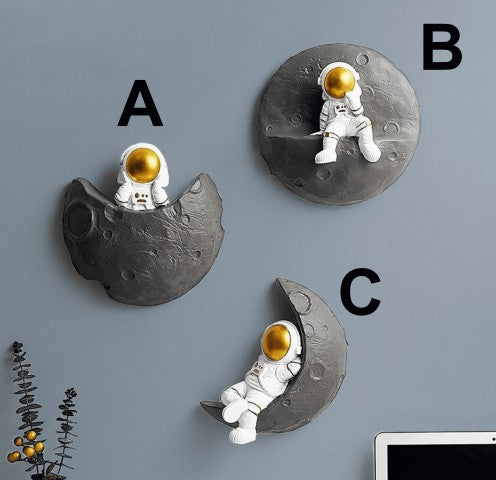 Astronaut Wall Sculpture, Nursery Decor