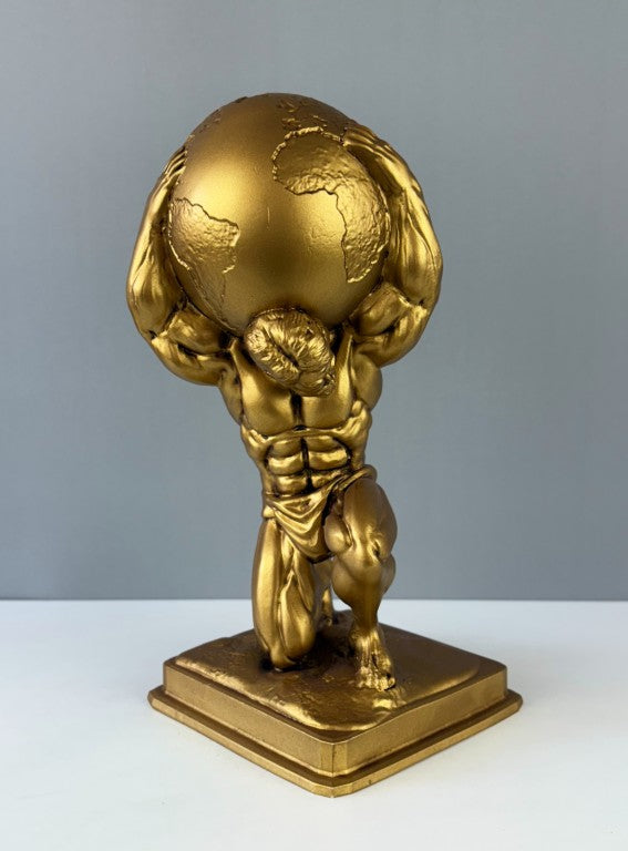 Atlas Bust Statue, 30cm - 12 in