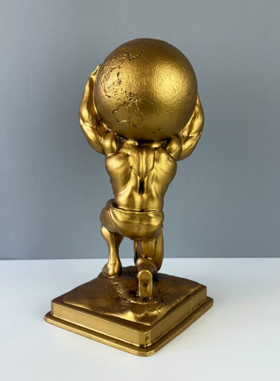 Atlas Bust Statue, 30cm - 12 in