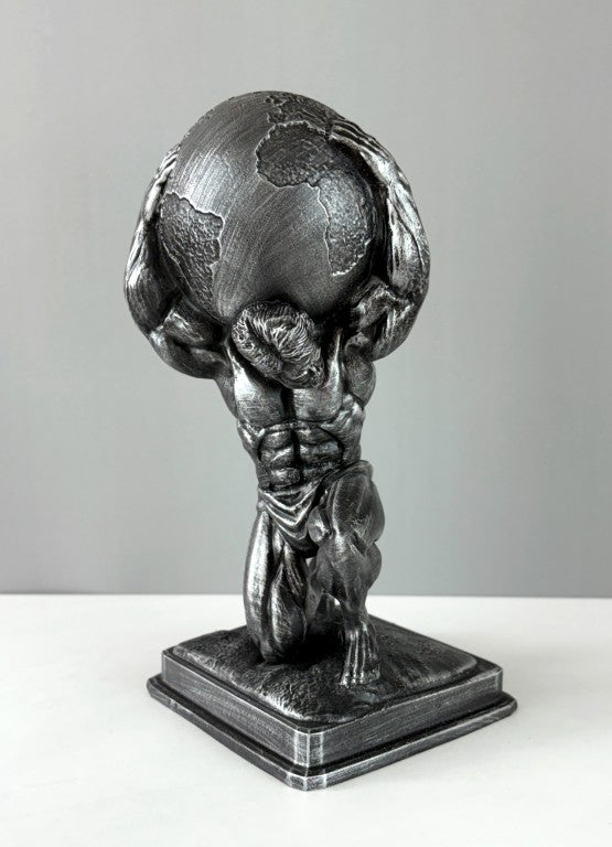 Atlas Bust Statue, 30cm - 12 in