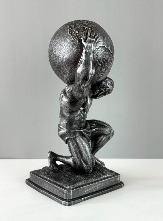 Atlas Bust Statue, 30cm - 12 in