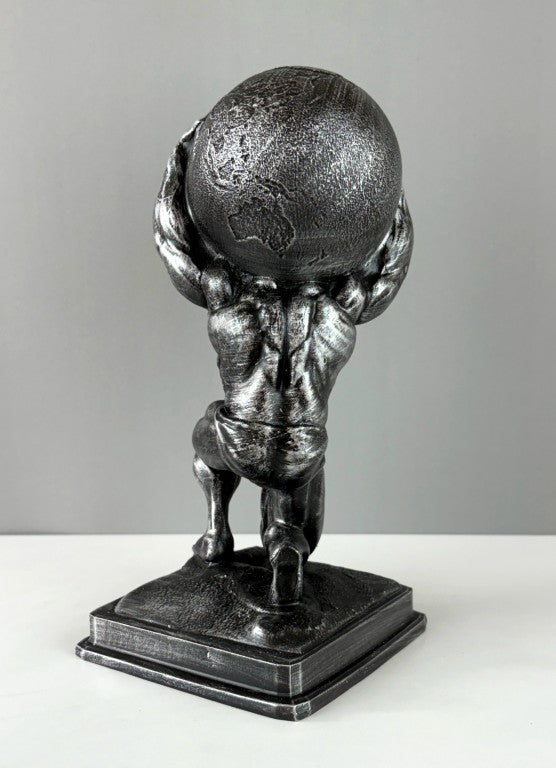 Atlas Bust Statue, 30cm - 12 in