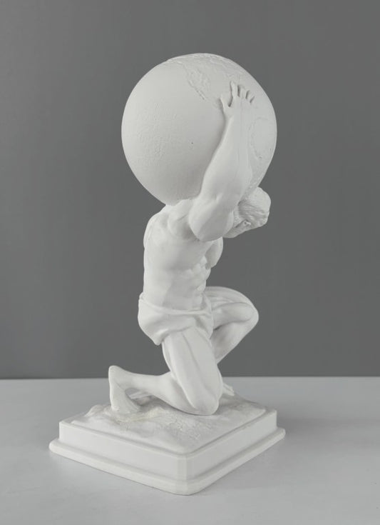 Atlas Bust Statue, 30cm - 12 in