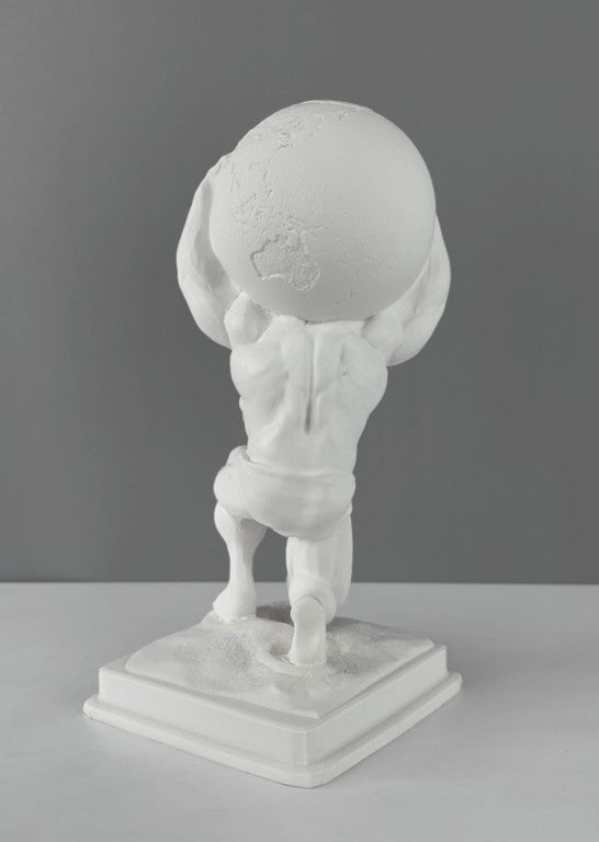 Atlas Bust Statue, 30cm - 12 in