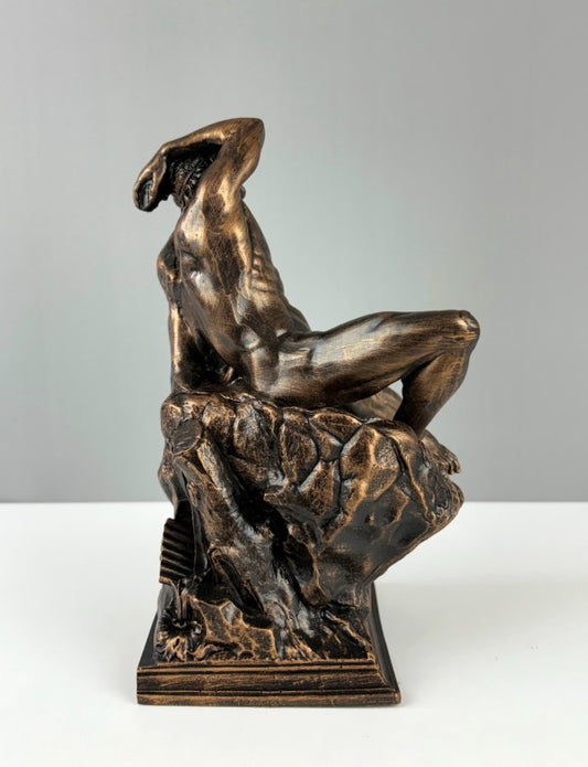 Barberini Faun - Drunken Satyr Statue, 24 cm - 9.5 in