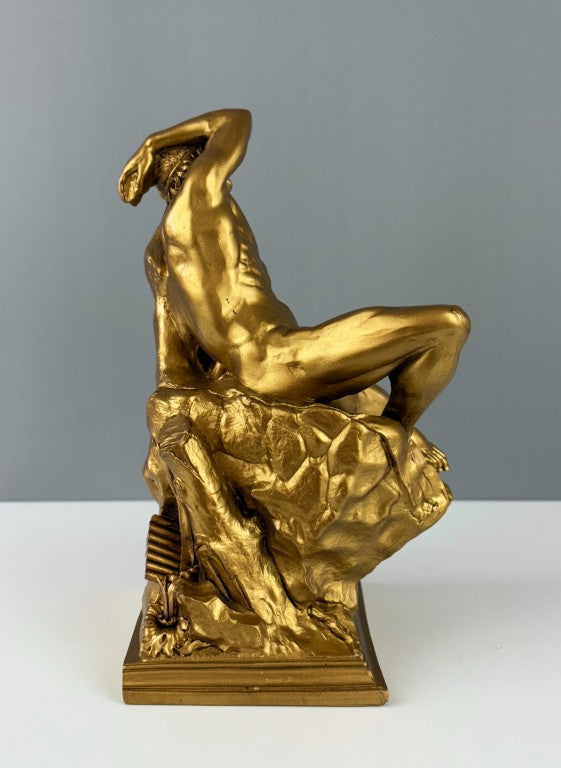 Barberini Faun - Drunken Satyr Statue, 24 cm - 9.5 in