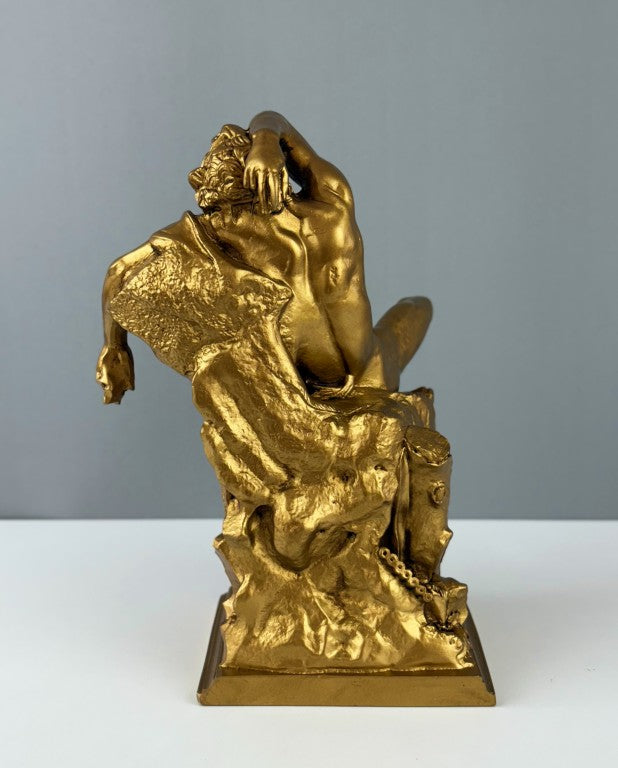 Barberini Faun - Drunken Satyr Statue, 24 cm - 9.5 in