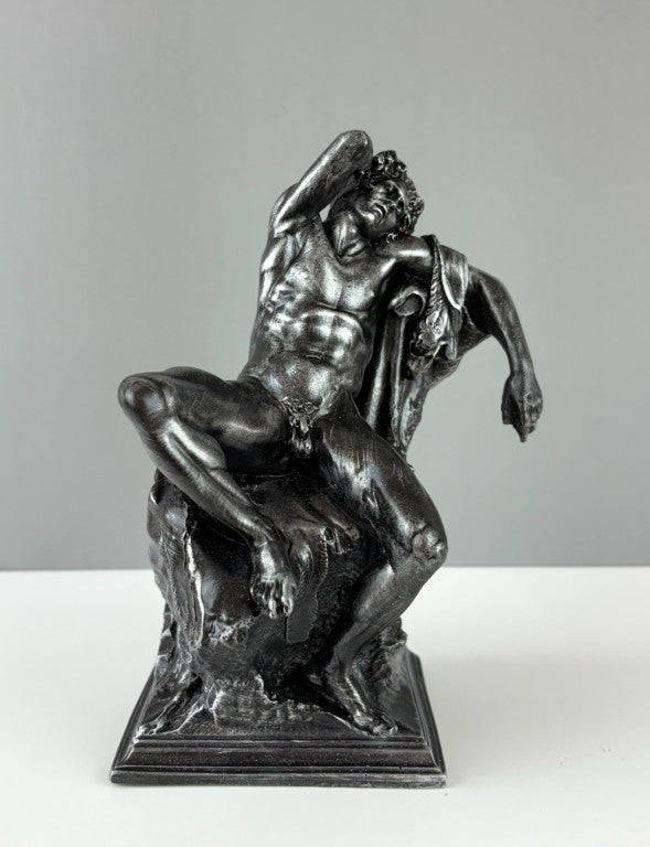 Barberini Faun - Drunken Satyr Statue, 24 cm - 9.5 in