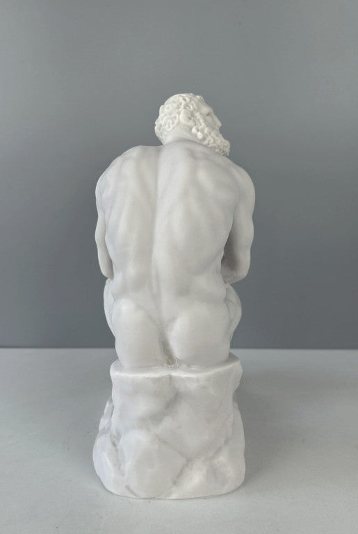 Boxer at Rest Sculpture, 25cm - 9.8"