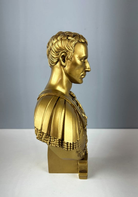 Julius Caesar Bust Statue, 25 cm - 9.8 in