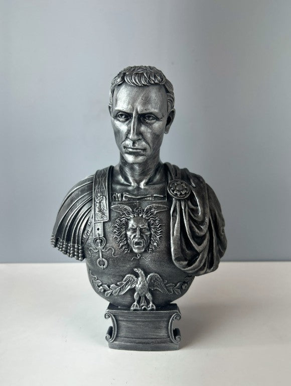 Julius Caesar Bust Statue, 25 cm - 9.8 in
