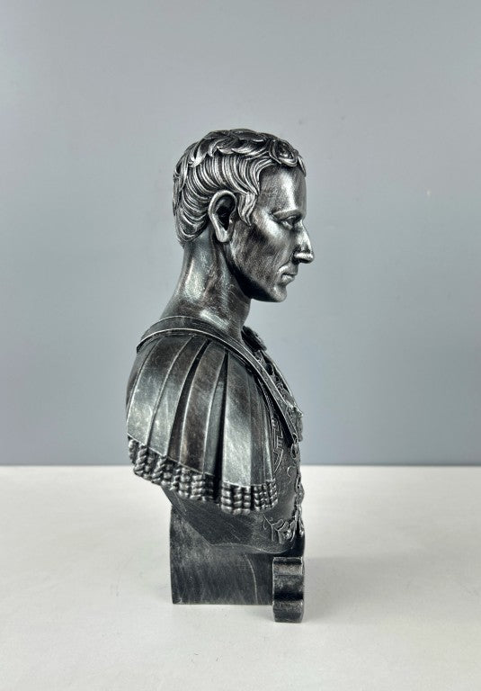 Julius Caesar Bust Statue, 25 cm - 9.8 in