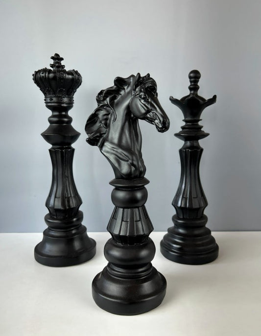 Chess Set Sculpture