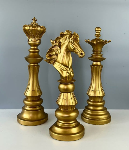 Chess Set Sculpture