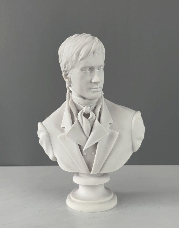 Mr. Darcy & Elizabeth Bennet Bust Statue, 25 cm - 10 in