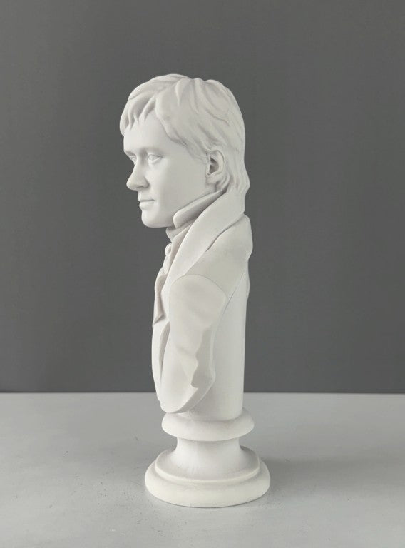 Mr. Darcy & Elizabeth Bennet Bust Statue, 25 cm - 10 in