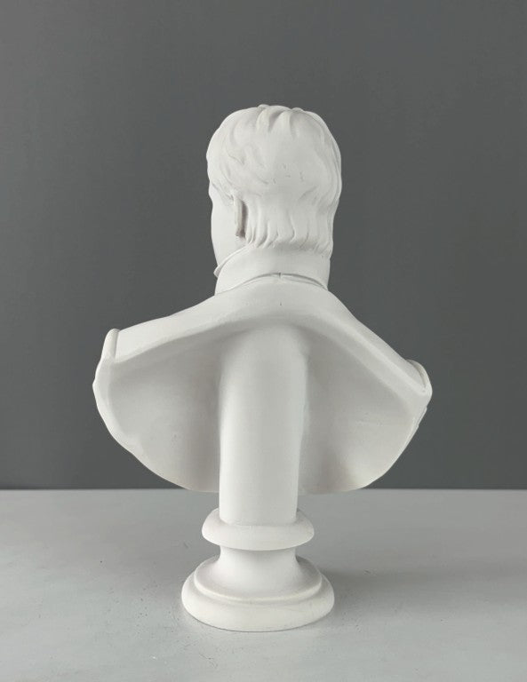Mr. Darcy & Elizabeth Bennet Bust Statue, 25 cm - 10 in