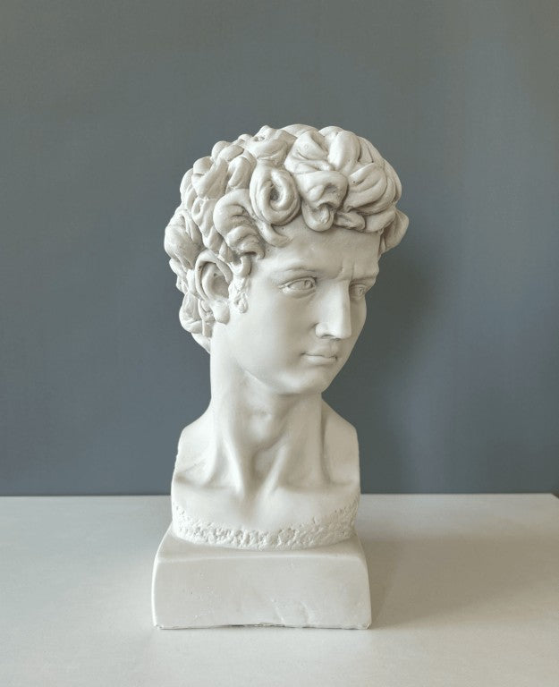 David Bust Statue, 33 cm - 13 in