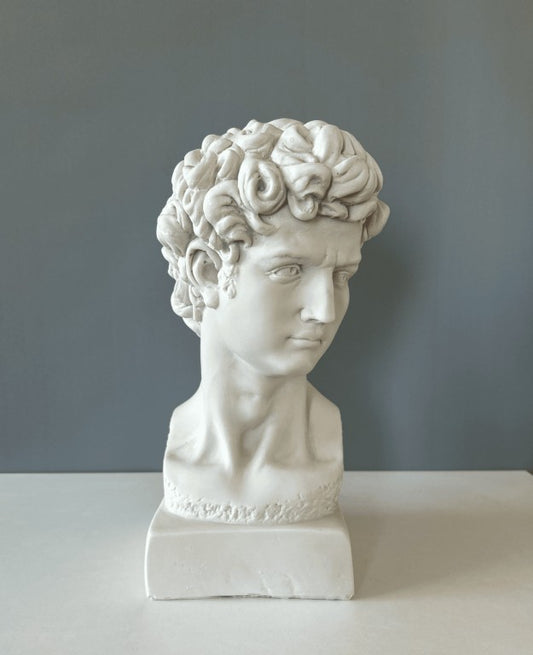 David Bust Statue, 33 cm - 13 in