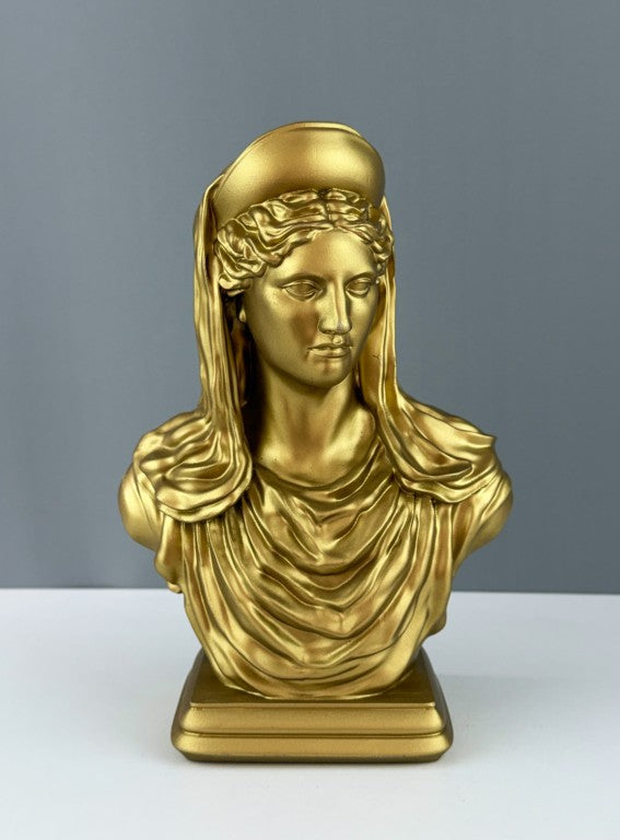 Demeter Goddess of Fertility of the Earth Sculpture, 27 cm - 10.6"