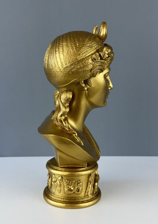 Diana Goddess of Hunt Bust Statue, 27cm - 10.6", Artemis Sculpture