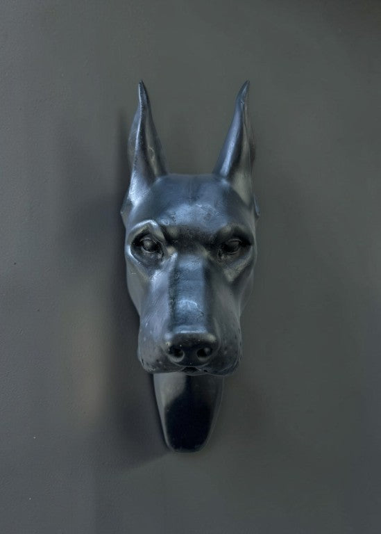 Doberman Wall Sculpture, 29 cm - 11.5 in