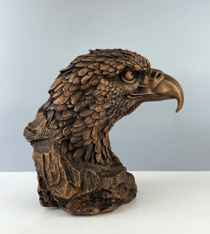 Eagle Head Statue, 29 cm - 11.4", Sculpture Art